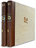 Half-leather two-volume set of Mein Kampf